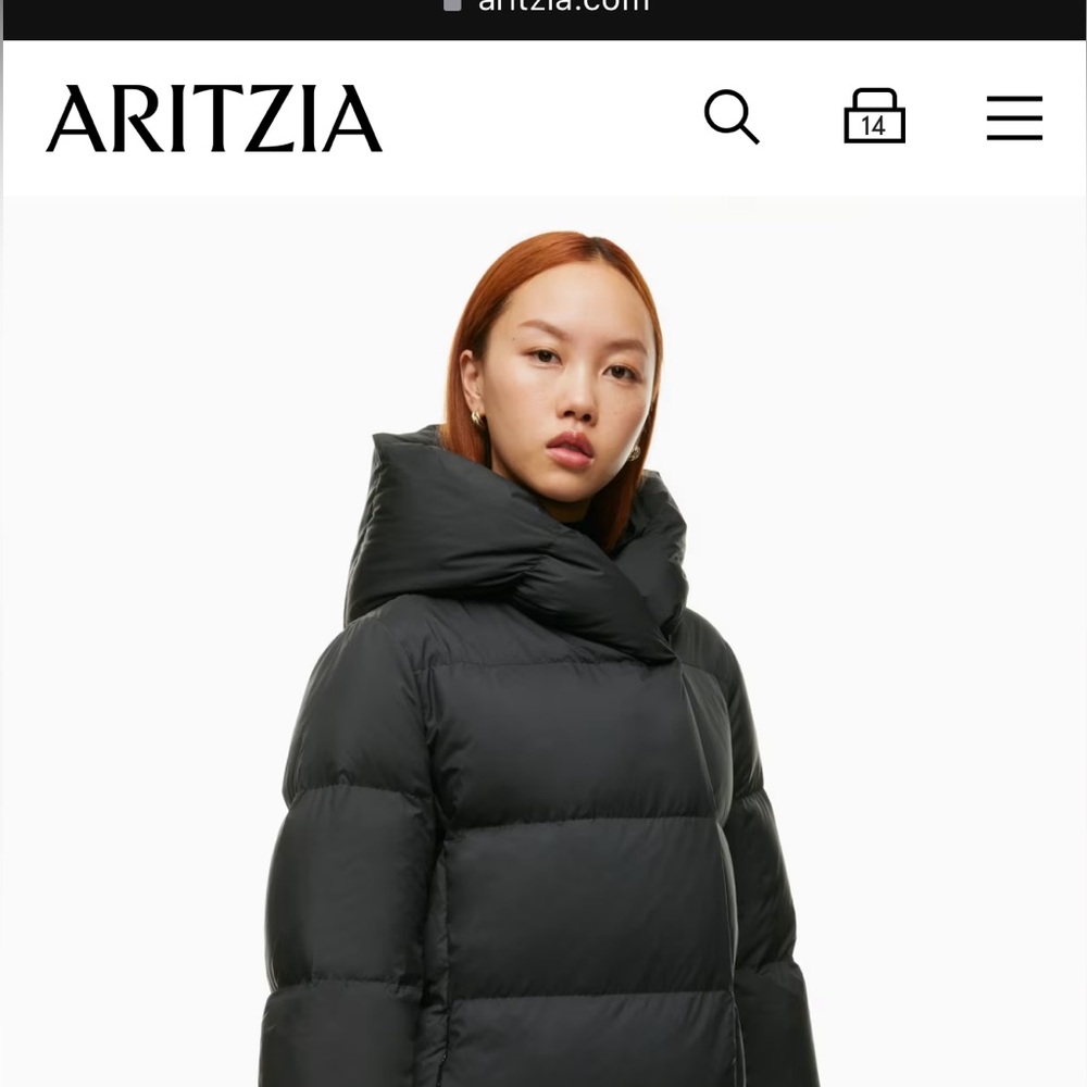 Duvet Puffer Midi size small